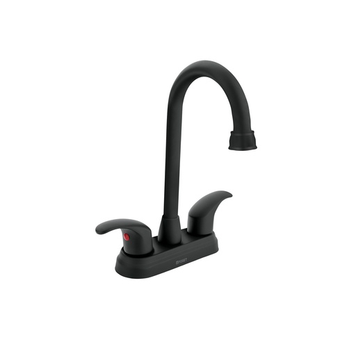 [T45623] Mezcladora negro mate 4' p/lavabo, tipo bar, palanca, Aqua - Pag 626