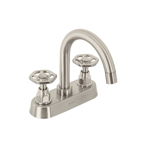 [T46754] Mezcladora p/lavabo, bar, manerales redondos, satín, Tubig - Pag 636