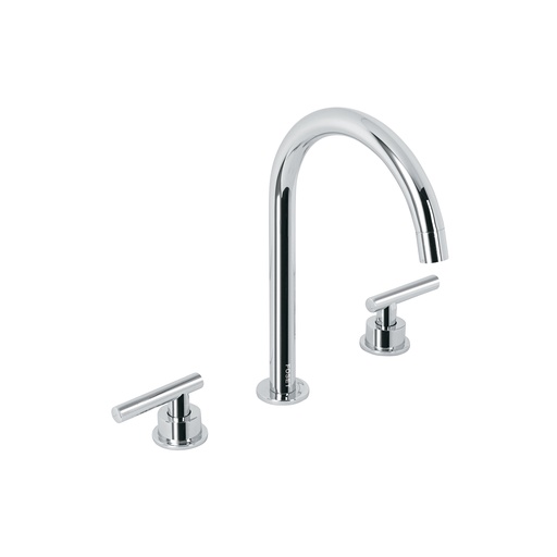 [T46756] Mezcladora p/lavabo,taladros separados,palanca,cromo,Tubig - Pag 636