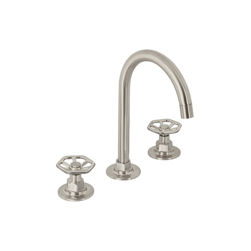 [T46760] Mezcladora p/lavabo,taladros separados,redondos,satín,Tubig - Pag 636