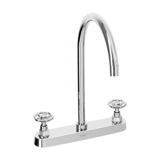 [T46774] Mezcladora para fregadero, manerales redondos,cromo, Tubig - Pag 638
