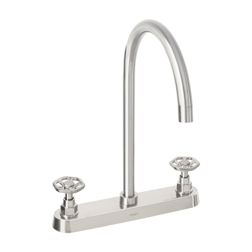 [T46775] Mezcladora para fregadero, manerales redondos,satín, Tubig - Pag 638