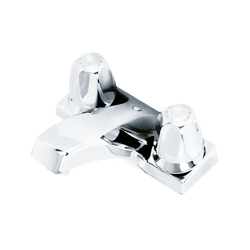[A308304] Mezcladora para lavabo 4" maneral tipo cubo