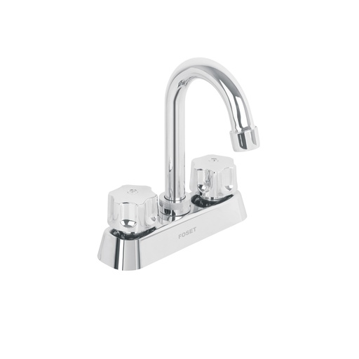 [T49288] Mezcladora plástica 4' p/lavabo, cuello tipo bar, hex Basic - Pag 617