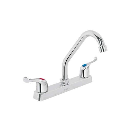 [T45514] Mezcladora plástica 8' cuello corto para fregadero, palanca - Pag 620