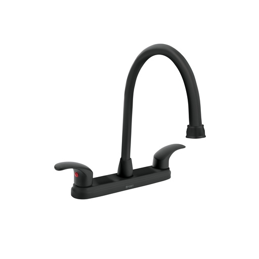 [T45624] Mezcladora satín 8' para lavabo, cuello largo, palanca,Foset - Pag 627
