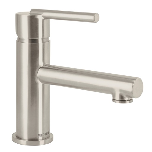[T49940] Monomando corto satín para lavabo, Foset Element - Pag 647