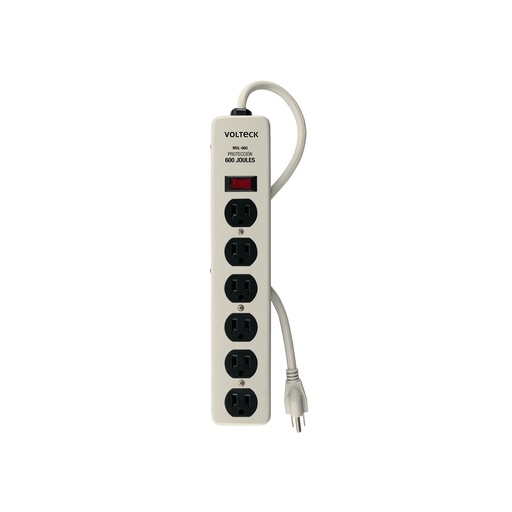 [T47185] Multicontacto 14 AWG 6 entradas supresor de picos 600 joules - Pag 564
