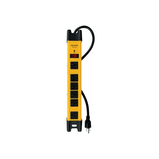 [T48186] Multicontacto 14 AWG industrial supresor de picos 6 entradas - Pag 564