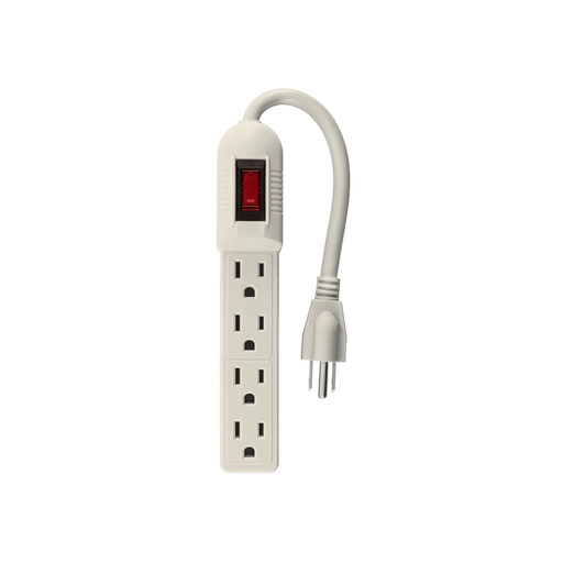 [T46181] Multicontacto 16 AWG doméstico 4 entradas, Volteck - Pag 565