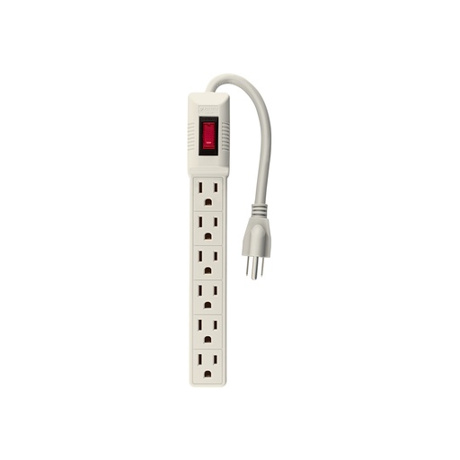 [T47188] Multicontacto 16 AWG doméstico 6 entradas, Volteck - Pag 565