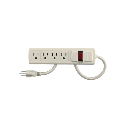 [T47181] Multicontacto 16 AWG uso rudo con 4 entradas, Volteck - Pag 565