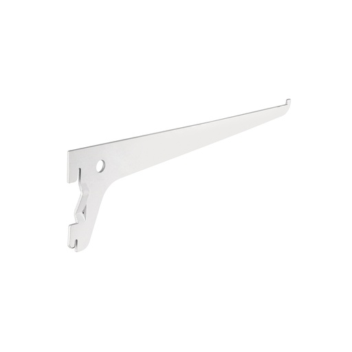 [T47708] Ménsula plana blanca para cremallera sencilla, 25cm, Fiero - Pag 750