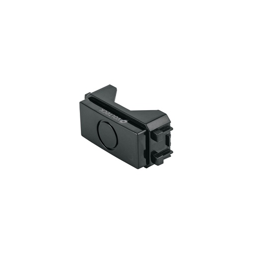 [T47604] Módulo (tapón) ciego, línea Italiana, color negro, Volteck - Pag 519