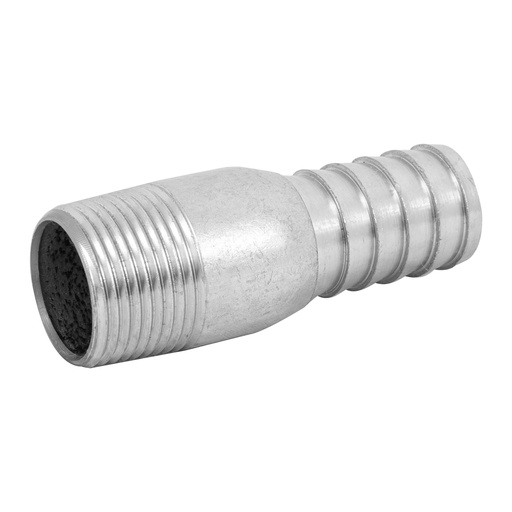 [T48177] Niple de acero galvanizado 1' tipo botella, Foset - Pag 709