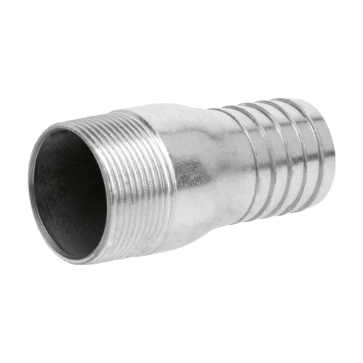 [T48179] Niple de acero galvanizado 1-1/2' tipo botella, Foset - Pag 709