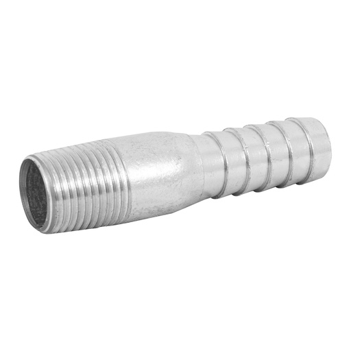 [T48175] Niple de acero galvanizado 1/2' tipo botella, Foset - Pag 709