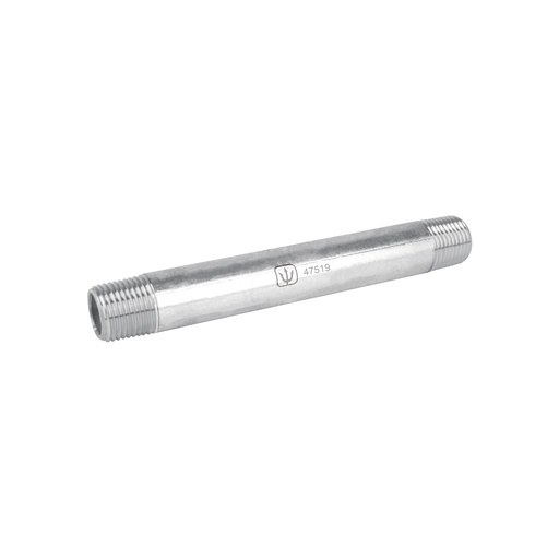 [T47519] Niple de acero galvanizado 1/2' x 6', Foset - Pag 709
