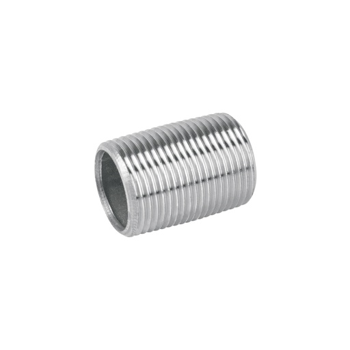 [T47537] Niple de acero galvanizado 3/4' cuerda corrida, Foset - Pag 709