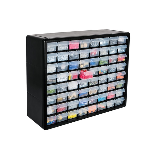 [T10895] Organizador con 64 gavetas, Truper - Pag 89