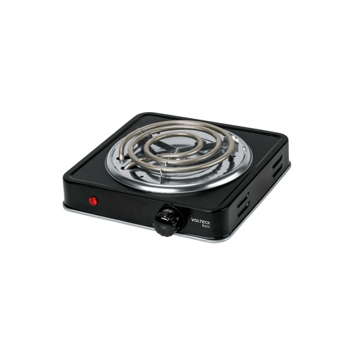 [T26093] Parrilla eléctrica 1 quemador en espiral, negra, Basic - Pag 549, 730