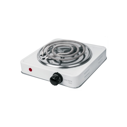 [T23031] Parrilla eléctrica 1 quemador, cuadrada, Volteck Basic - Pag 549, 730