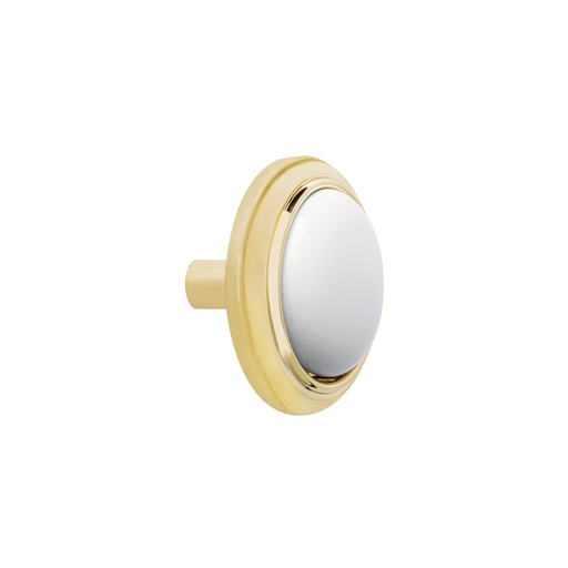[T43815] Perilla acabado latón brillante con inserto cerámico, Hermex - Pag 796