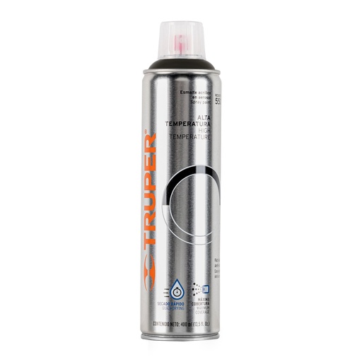 [T18070] Pintura en aerosol alta temp. bote esbelto, negro, 400 ml - Pag 396