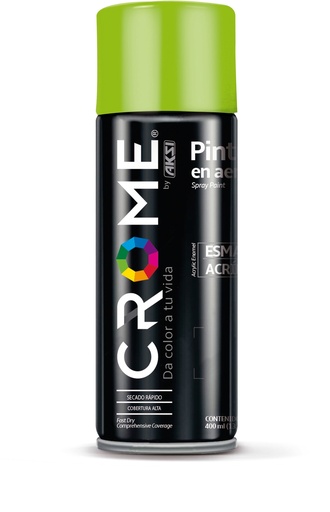 [A114293] Pintura en aerosol verde fluorescente