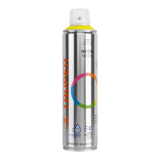 [T12062] Pintura en aerosol, amarillo neón, bote esbelto, 400 ml - Pag 396