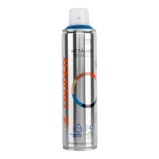 [T19060] Pintura en aerosol, azul metálico, bote esbelto, 400 ml - Pag 396