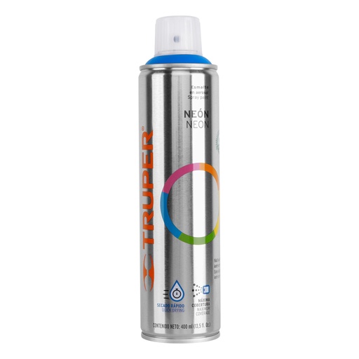 [T12061] Pintura en aerosol, azul neón, bote esbelto, 400 ml - Pag 396