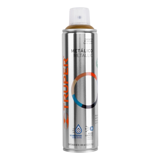 [T19066] Pintura en aerosol, oro metálico, bote esbelto, 400 ml - Pag 396