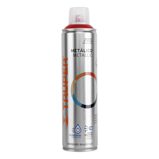 [T12779] Pintura en aerosol, rojo metálico, bote esbelto, 400 ml - Pag 396