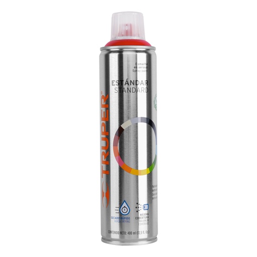 [T12732] Pintura en aerosol, rojo seguridad, bote esbelto, 400 ml - Pag 396