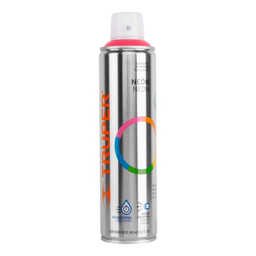 [T19074] Pintura en aerosol, rosa neón, bote esbelto, 400 ml - Pag 396