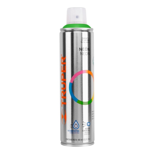 [T19073] Pintura en aerosol, verde neón, bote esbelto, 400 ml - Pag 396