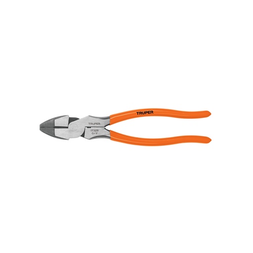 [T17328] Pinza para electricista 9' alta palanca mango PVC, Truper - Pag 399