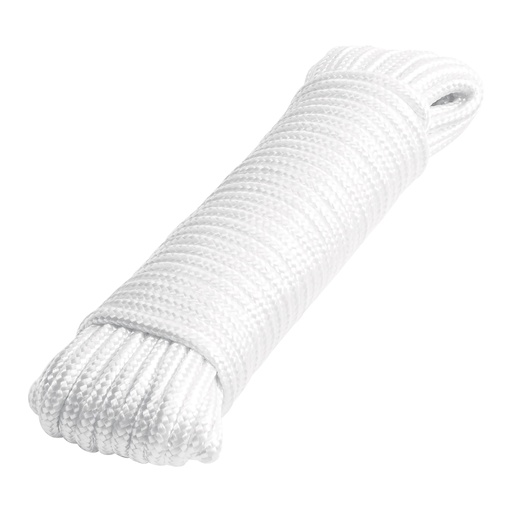 [T48393] Piola de poliéster diamante de 5 mm x 15 m blanca, Fiero - Pag 743