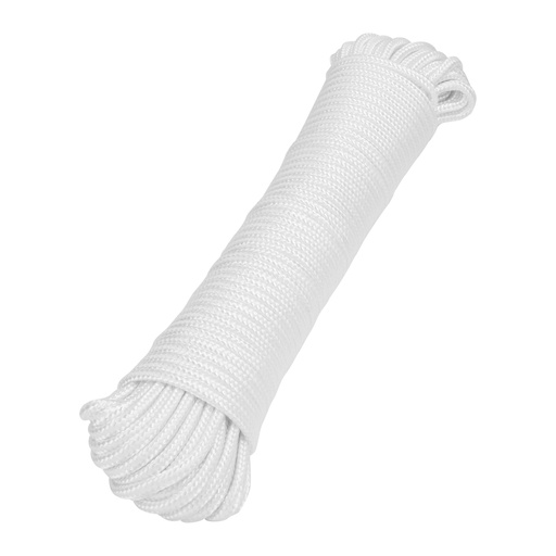 [T48396] Piola de poliéster diamante de 5 mm x 30 m blanca, Fiero - Pag 743