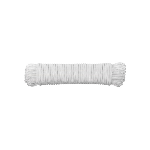 [T48394] Piola de poliéster diamante de 6 mm x 15 m blanca, Fiero - Pag 743
