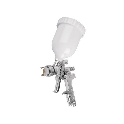 [T12128] Pistola p/pintar gravedad HVLP vaso plástico, 1.4 mm, Truper - Pag 130