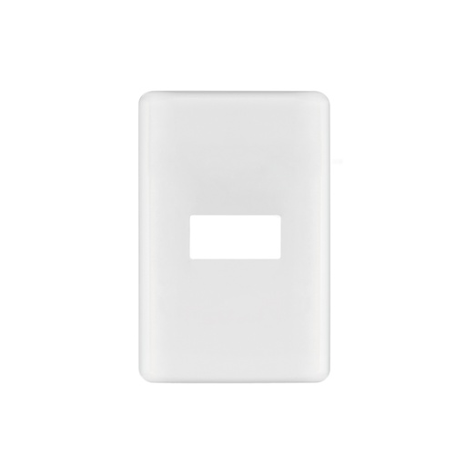 [T27222] Placa 1 módulo de ABS, blanca, Volteck Basic - Pag 540