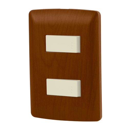 [T49932] Placa armada 1 interruptor 1 escalera, madera,línea Italiana - Pag 522