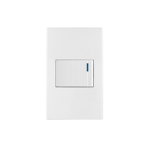 [T45600] Placa armada 1 interruptor de 3vías, 1.5mód, Española,blanco - Pag 528