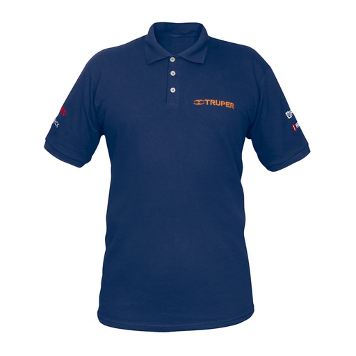 [T60463] Playera tipo polo azul, para caballero, talla G, Truper