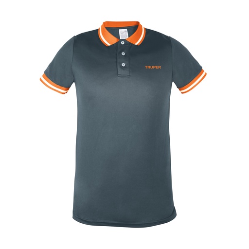 [T61082] Playera tipo polo dry fit gris, para caballero, talla M - Pag 503
