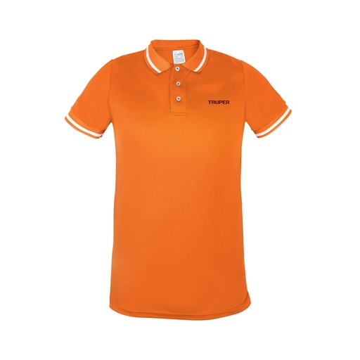 [T69982] Playera tipo polo dry fit naranja, para caballero, talla M - Pag 503