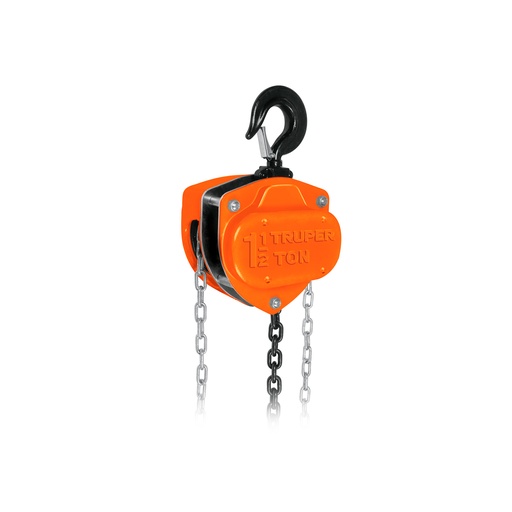[T16825] Polipasto de cadena de 1-1/2 ton, Truper - Pag 410