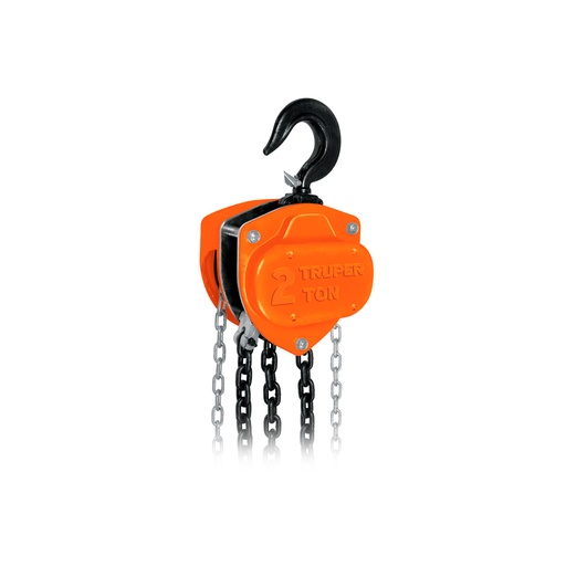 [T16826] Polipasto de cadena de 2 ton, Truper - Pag 410